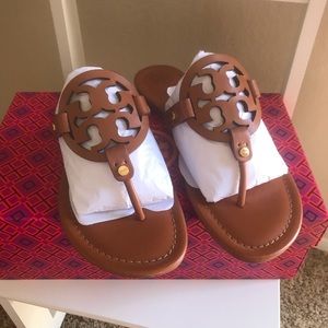 Tory Burch Miller sandals Vachetta 7.5